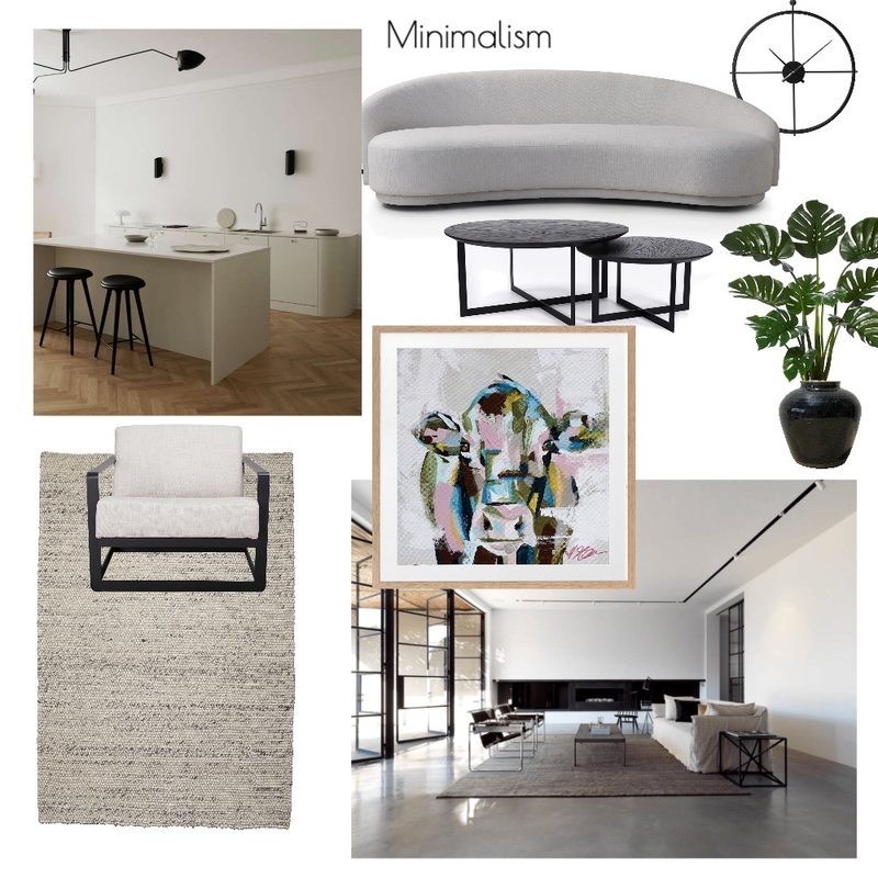 Minimalism Mood Board by Naomi Harrison on Style Sourcebook