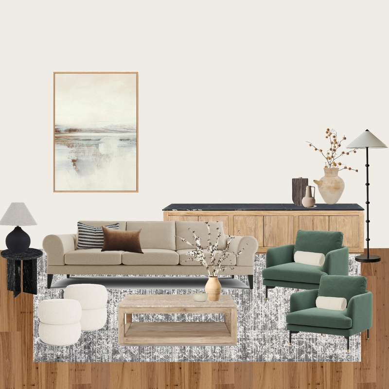 Teddington Lounge Room Mood Board by Style and Leaf Co on Style Sourcebook