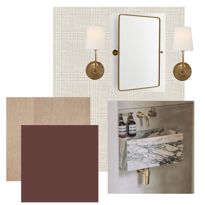 Thurlow Powder Room Mood Board by Olivewood Interiors on Style Sourcebook