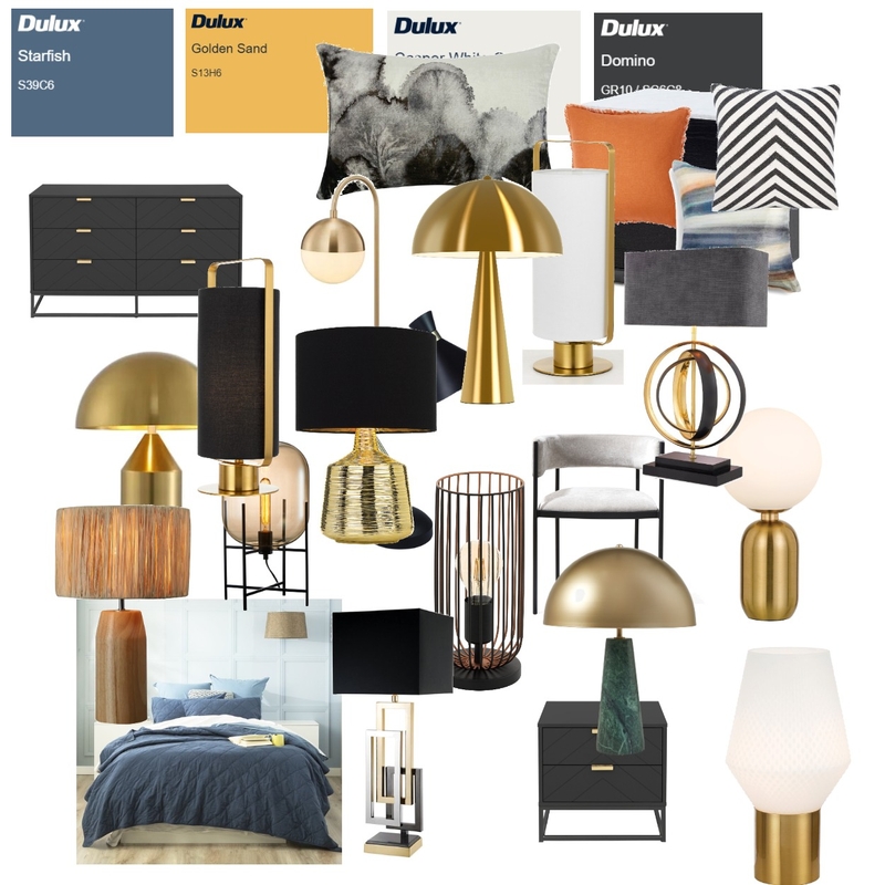 Timmy's Luxury bedroom 1 Mood Board by bakermichelle765@yahoo.com on Style Sourcebook