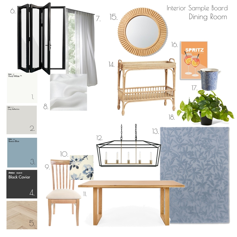 Assignment #9 Dining Room Mood Board by KendallRobins on Style Sourcebook