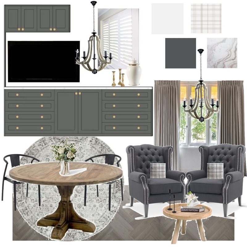 Module 12 - Part A - Formal 2 Mood Board by Model Interiors on Style Sourcebook