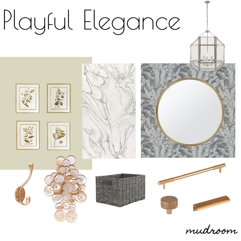 PLAYFUL ELEGANCE - Mudroom Mood Board by RLInteriors on Style Sourcebook