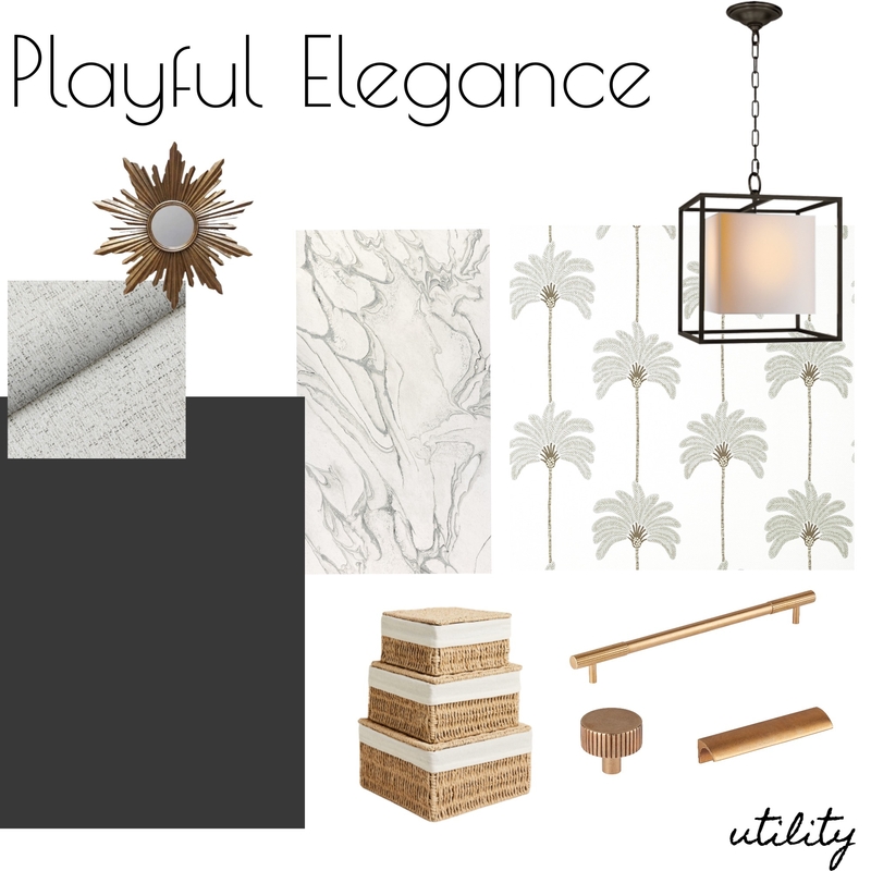 PLAYFUL ELEGANCE - Utility Mood Board by RLInteriors on Style Sourcebook