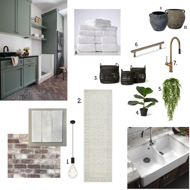 Laundry Room Mood Board by ELIZABETHSCOTTE on Style Sourcebook