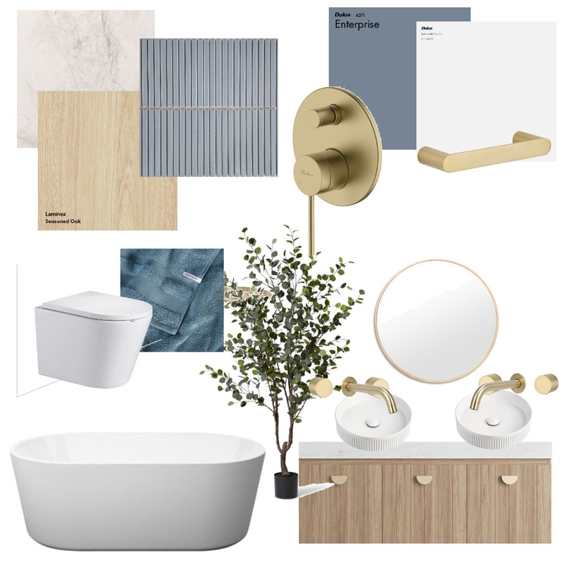 Assignment 3 Bathroom Mood Board by KFoznz on Style Sourcebook