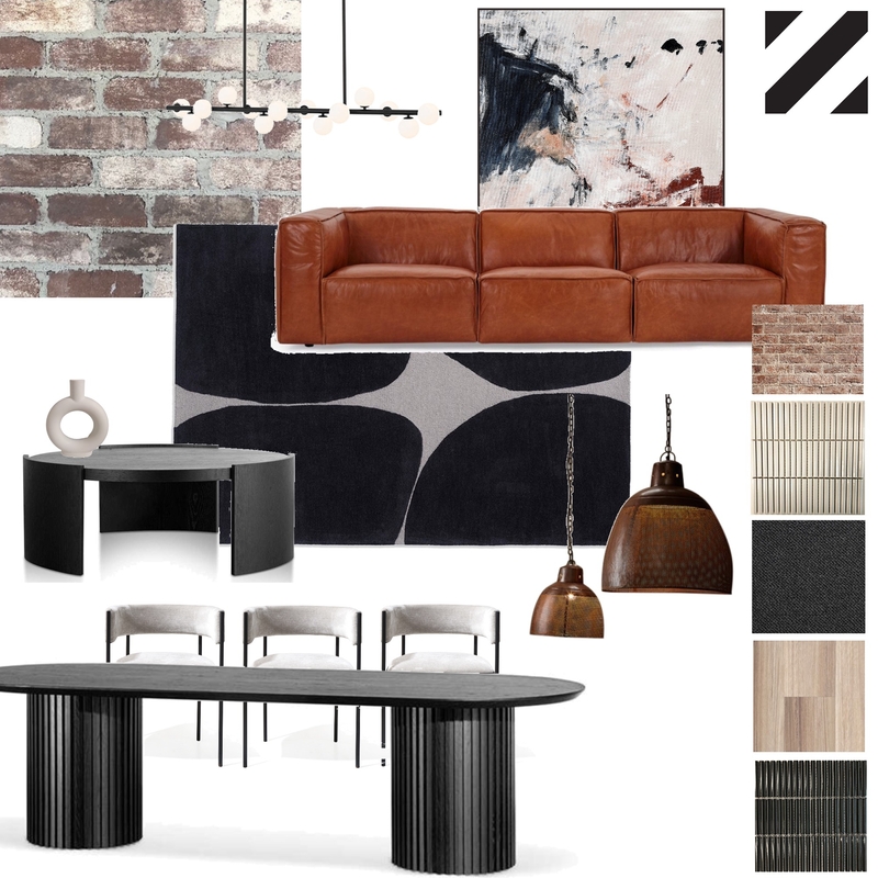 leather coffee Mood Board by Zayla Interiors on Style Sourcebook
