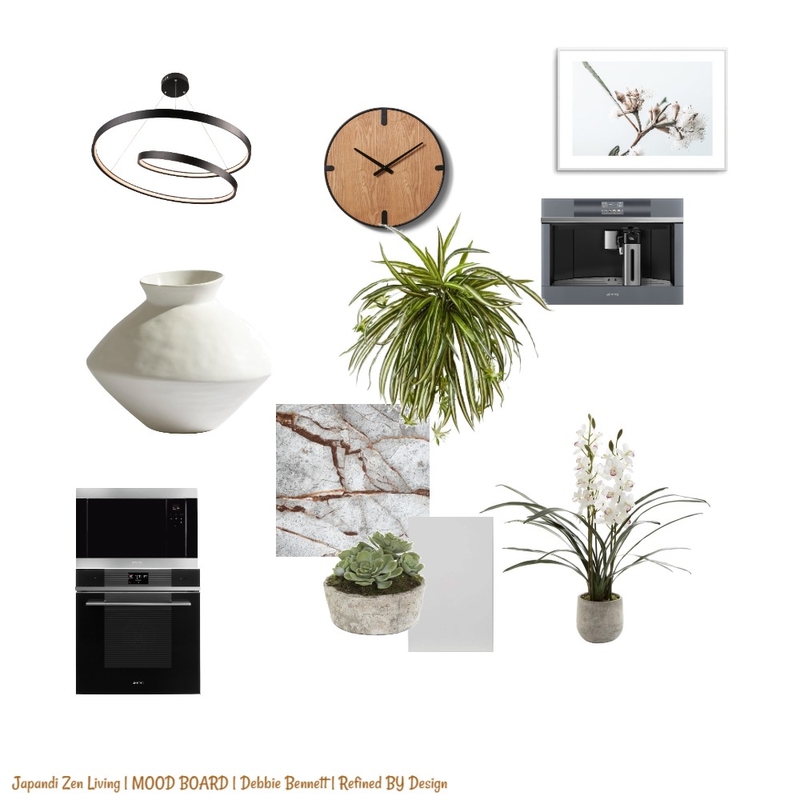 Kitchen Mood Board Japandi Scheme Module 10 Mood Board by Refined By Design Pty Ltd on Style Sourcebook