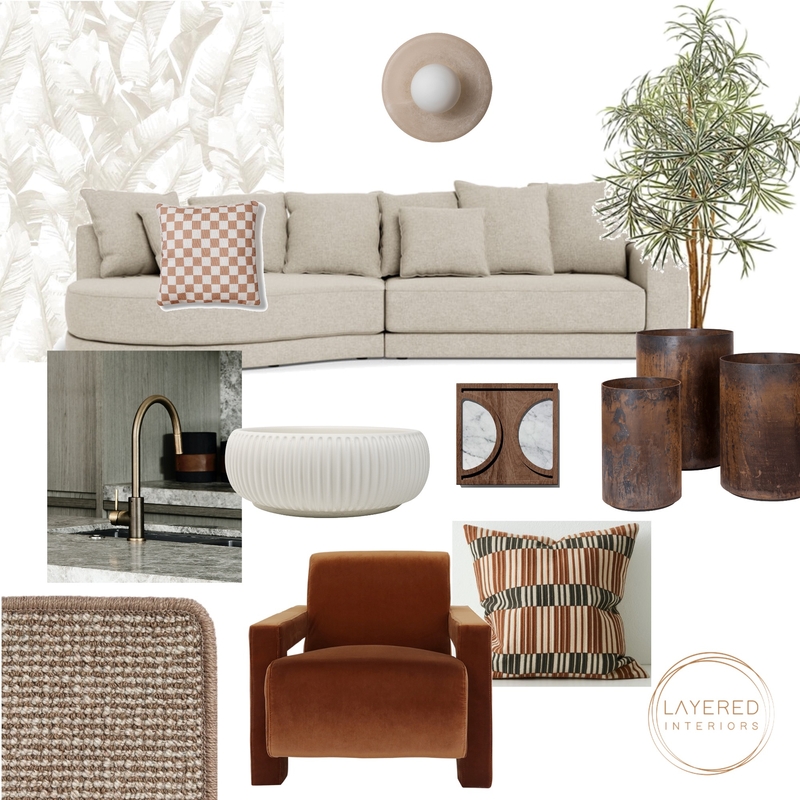 Australian Made Mood Board by Layered Interiors on Style Sourcebook
