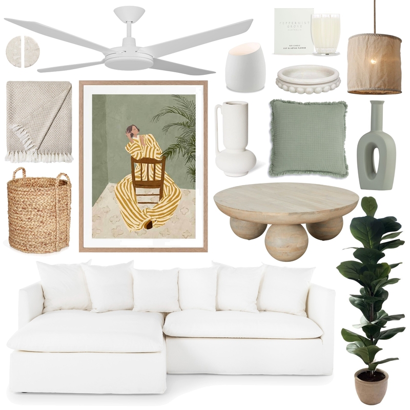 Light Living Room 🍃 Mood Board by Lighting Illusions on Style Sourcebook