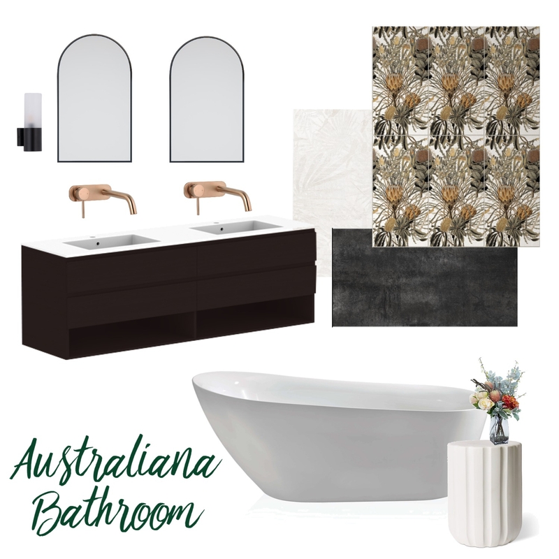 Australiana Banksia Bathroom Mood Board by Northern Rivers Bathroom Renovations on Style Sourcebook