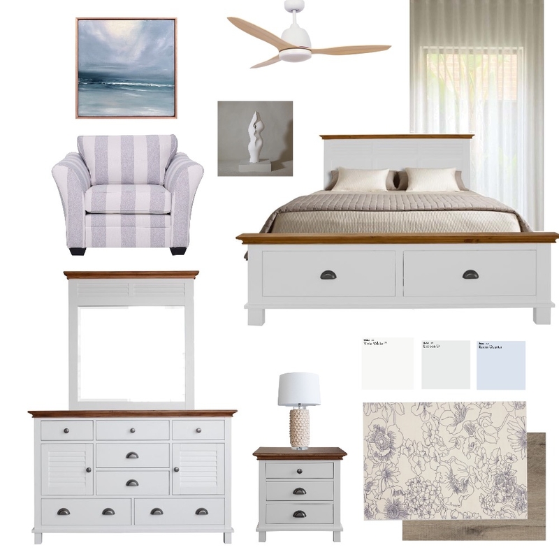 Master bedroom / coastal style Mood Board by dania on Style Sourcebook