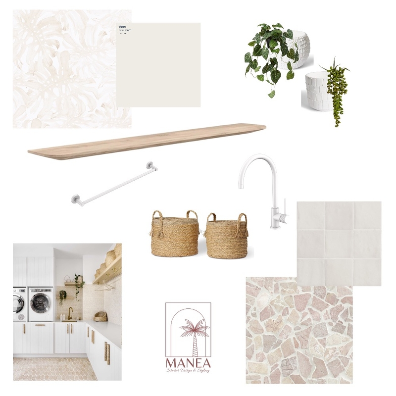 Laundry Concept Mood Board by Manea Interiors on Style Sourcebook