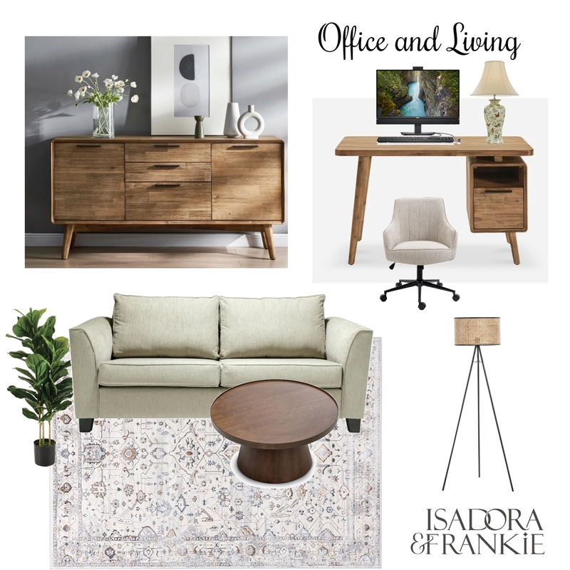 Doris Office and Living Mood Board by Isadora & Frankie on Style Sourcebook