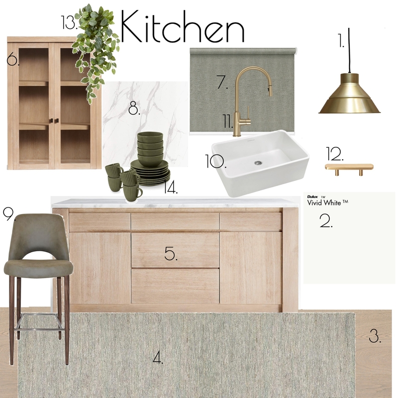 Kitchen Mood Board by Victoriaxen on Style Sourcebook