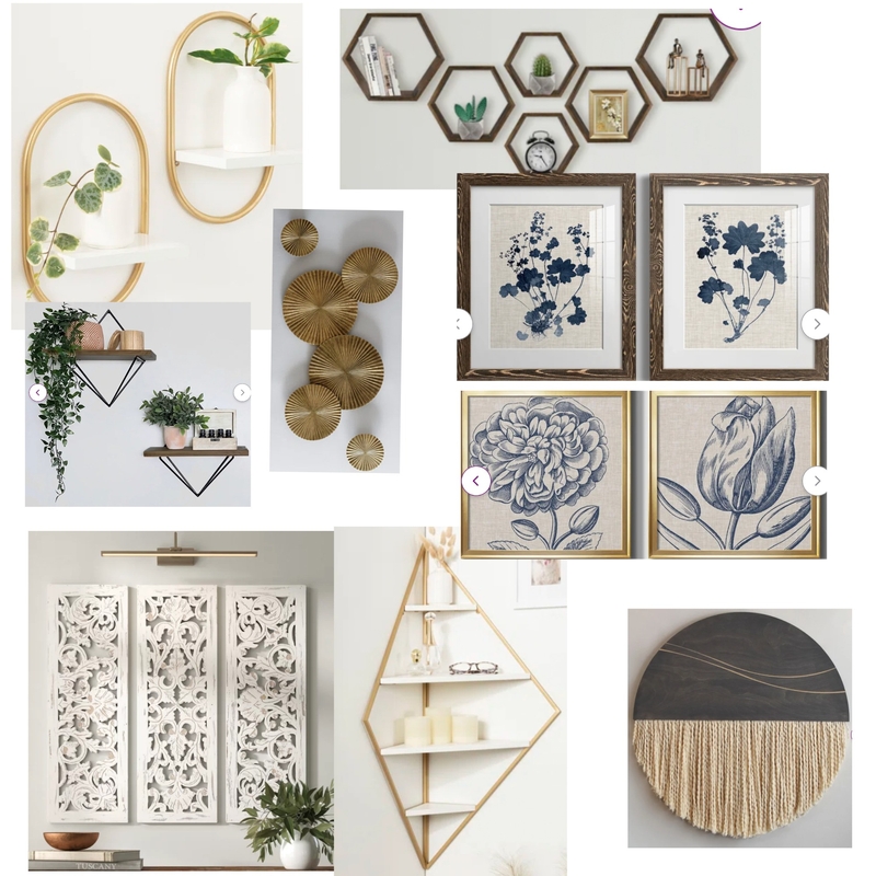 Wall Decor  - Hallway and Dining Room Mood Board by rreedjw01 on Style Sourcebook