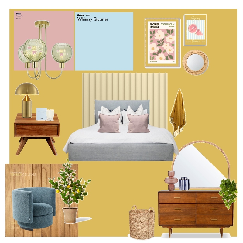 bedroom Mood Board by sofiaaneca on Style Sourcebook