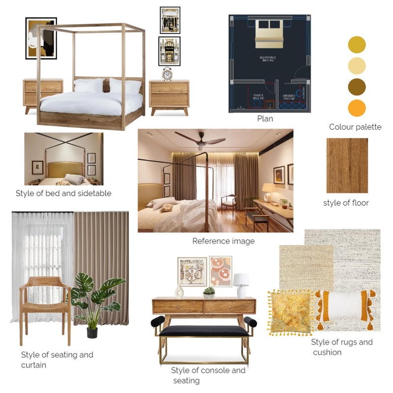 bedroom 2 Mood Board by haze creation on Style Sourcebook