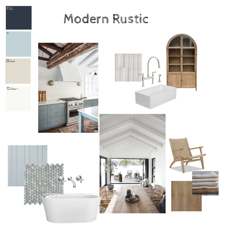 Modern Rustic Mood Board by alexnihmey on Style Sourcebook