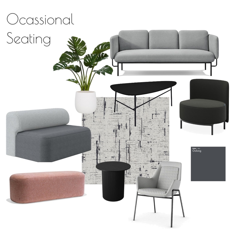 Ocassional Seating Mood Board by hayley@zirconinteriors.com.au on Style Sourcebook