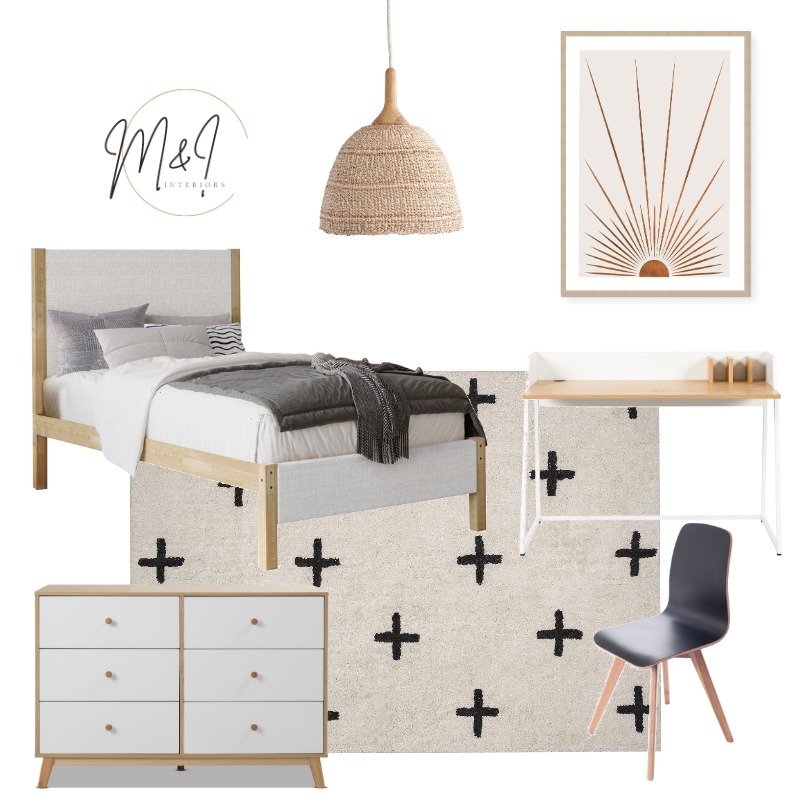 Kids Bedroom Mood Board by M&I Interiors on Style Sourcebook