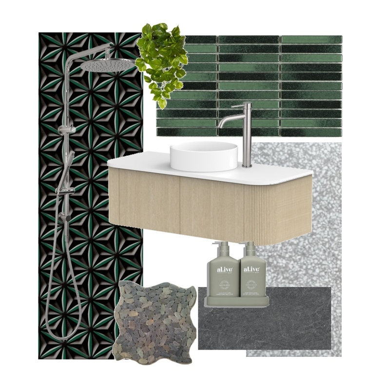 Studio Bathroom Mood Board by jaimet on Style Sourcebook