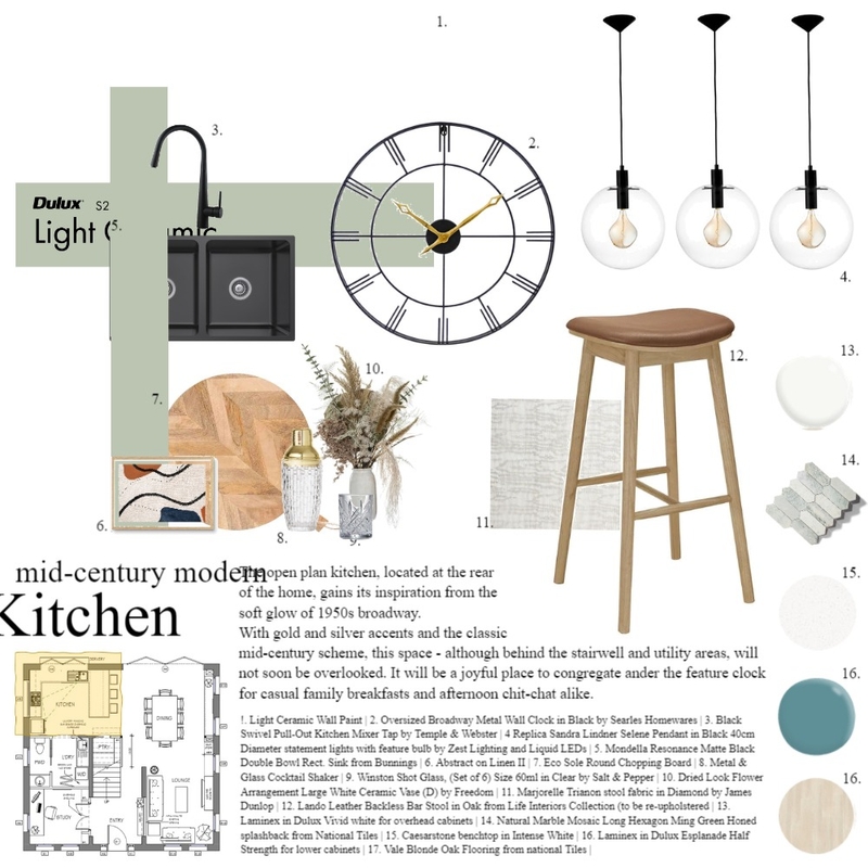 LBD Mood Board by Ruffled Interiors on Style Sourcebook