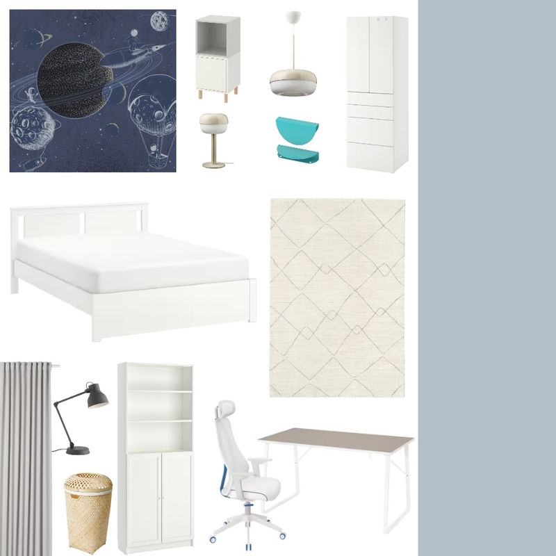 Cristina - Dormitor Baiat Mood Board by Designful.ro on Style Sourcebook