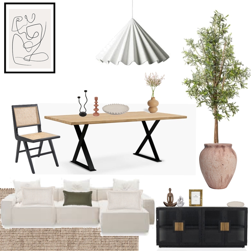 Project Norma Living/Dining 3 Mood Board by Molly Kraja on Style Sourcebook