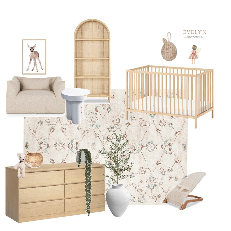 Nursery Mood Board by Jorja Clair Interiors on Style Sourcebook