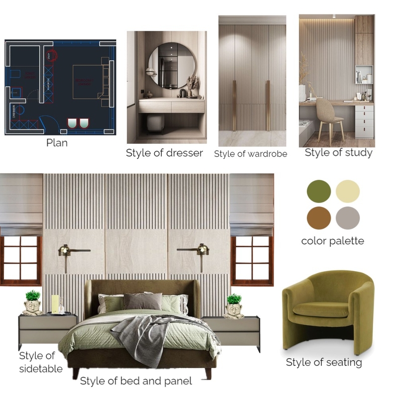 bedroom 5 Mood Board by haze creation on Style Sourcebook