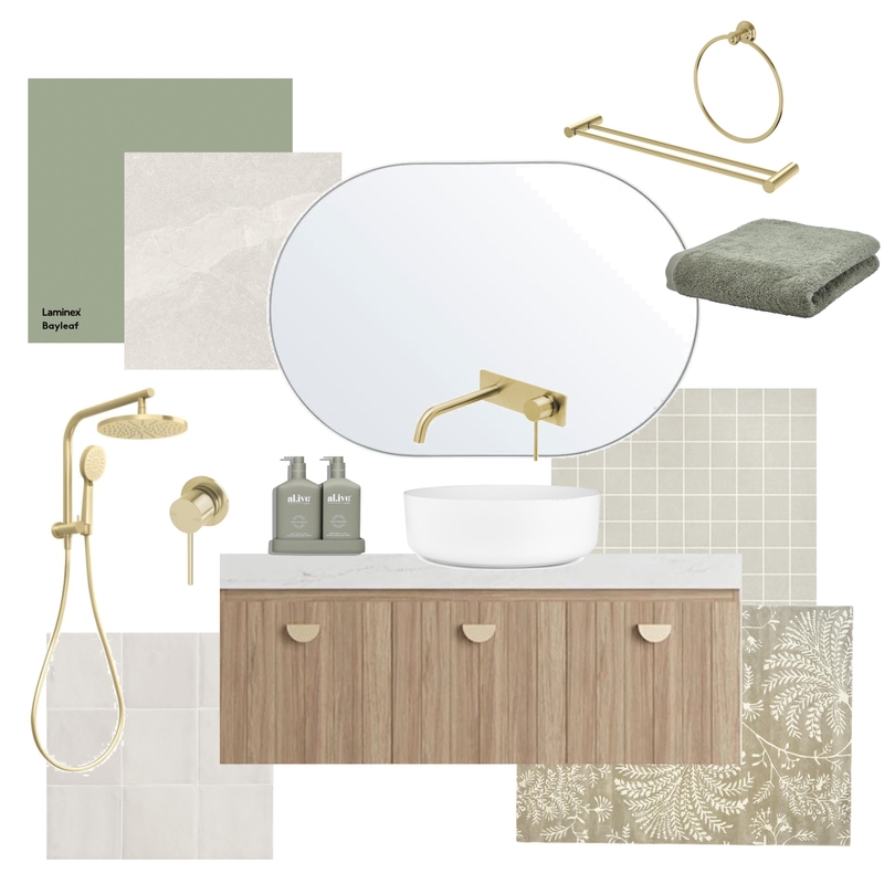 Ensuite Mood Board by breeesilver on Style Sourcebook