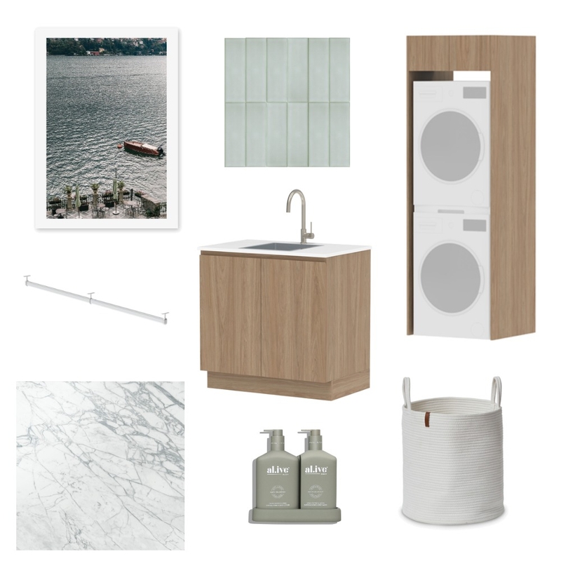 ADP Laundry Homepage Mood Board by Muse Design Co on Style Sourcebook