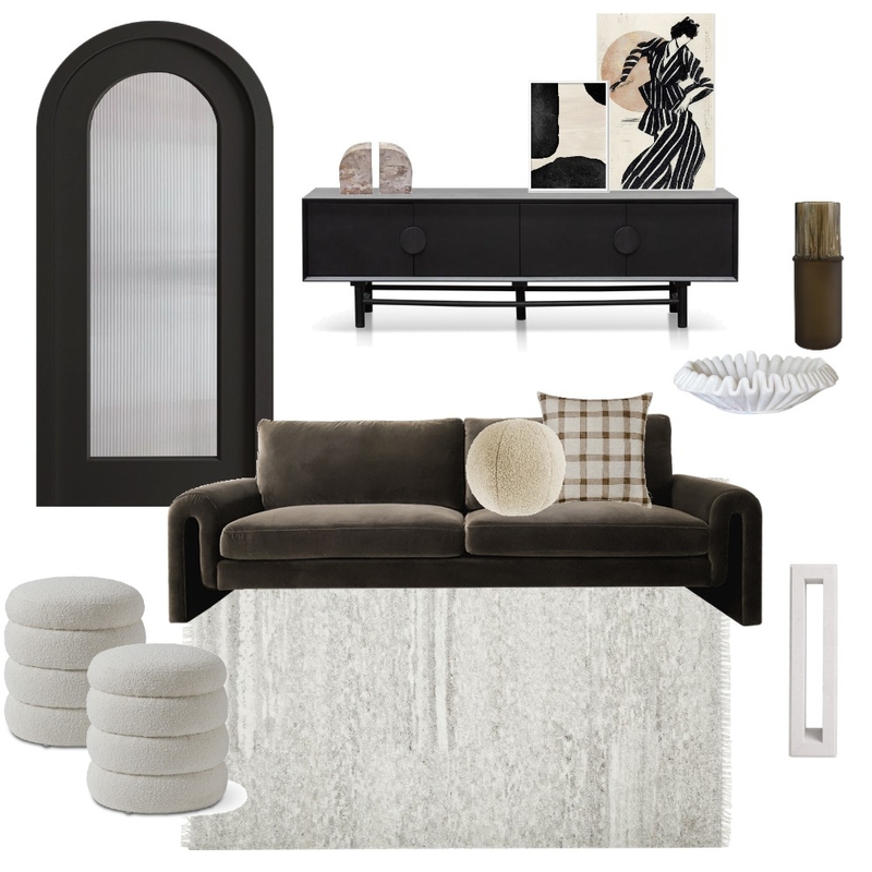 Living Room 3 Mood Board by Muse Design Co on Style Sourcebook