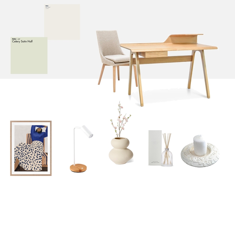 work desk Mood Board by itzhakimay on Style Sourcebook