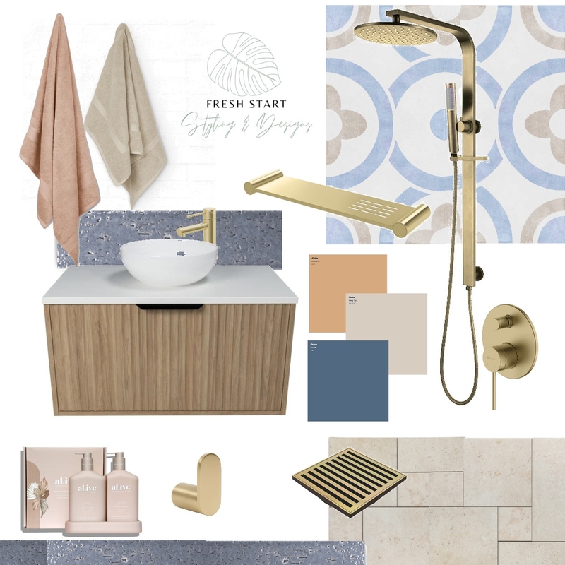 Bathroom Design Morrocan Mood Board by Fresh Start Styling & Designs on Style Sourcebook