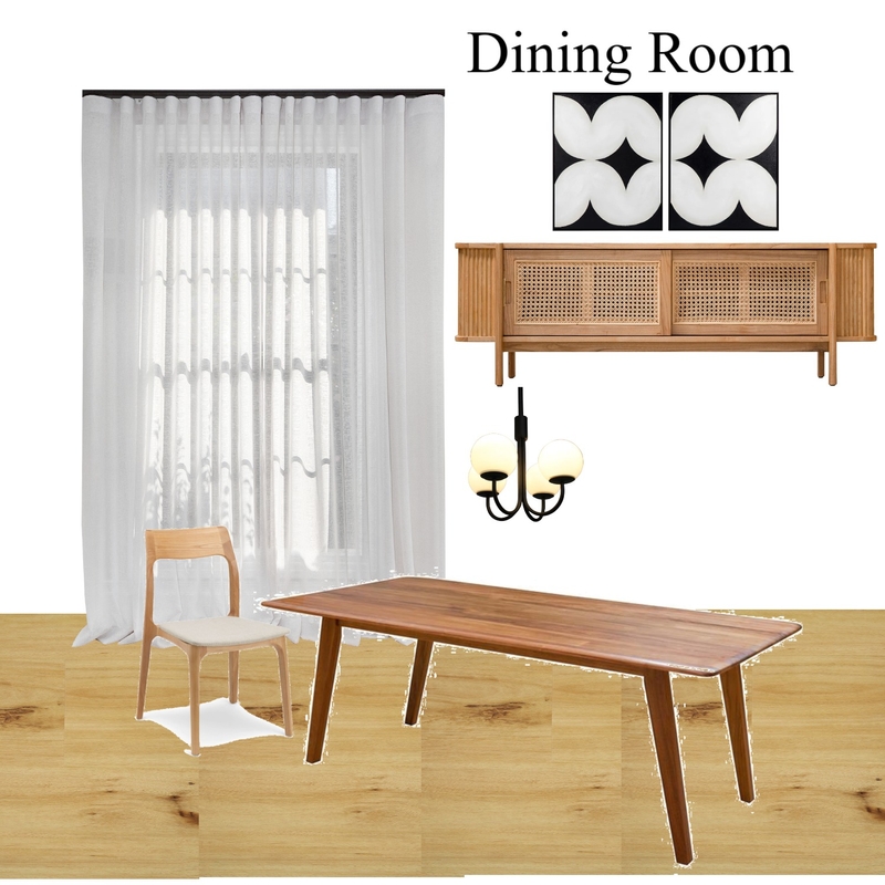 Simple Dining Room Mood Board by mar.mer on Style Sourcebook