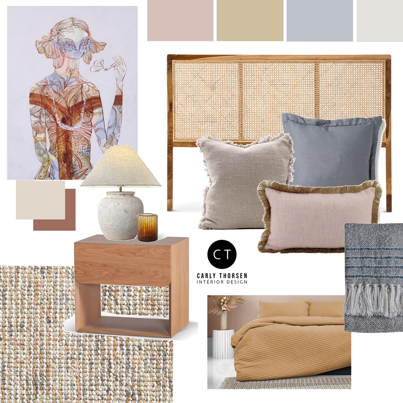 Daughter’s bedroom Mood Board by Carly Thorsen Interior Design on Style Sourcebook