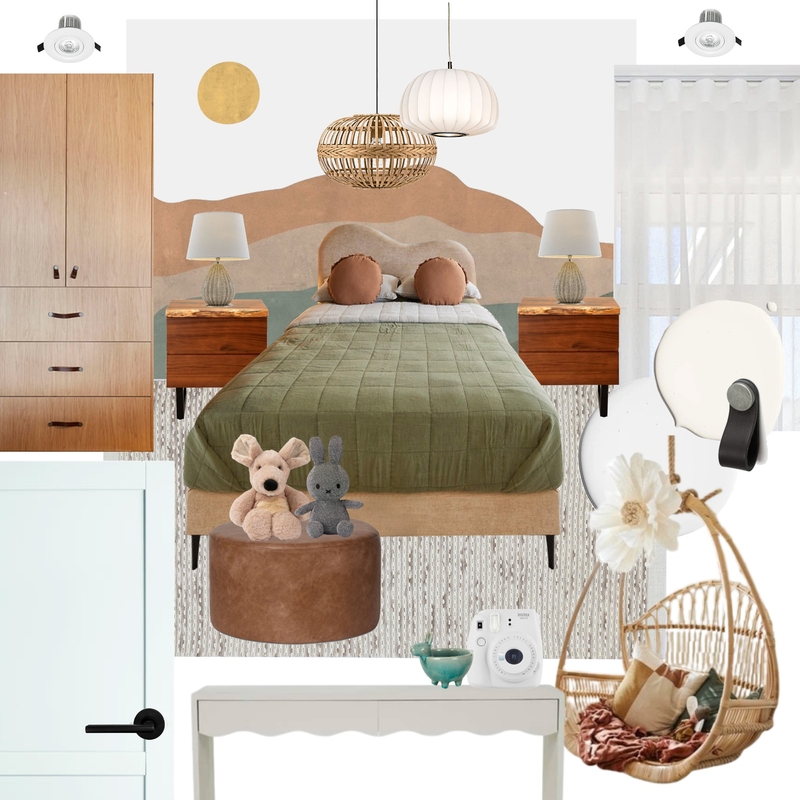 The Block - Steph and Gian's Kids Bedroom Mood Board by The Blue Space on Style Sourcebook