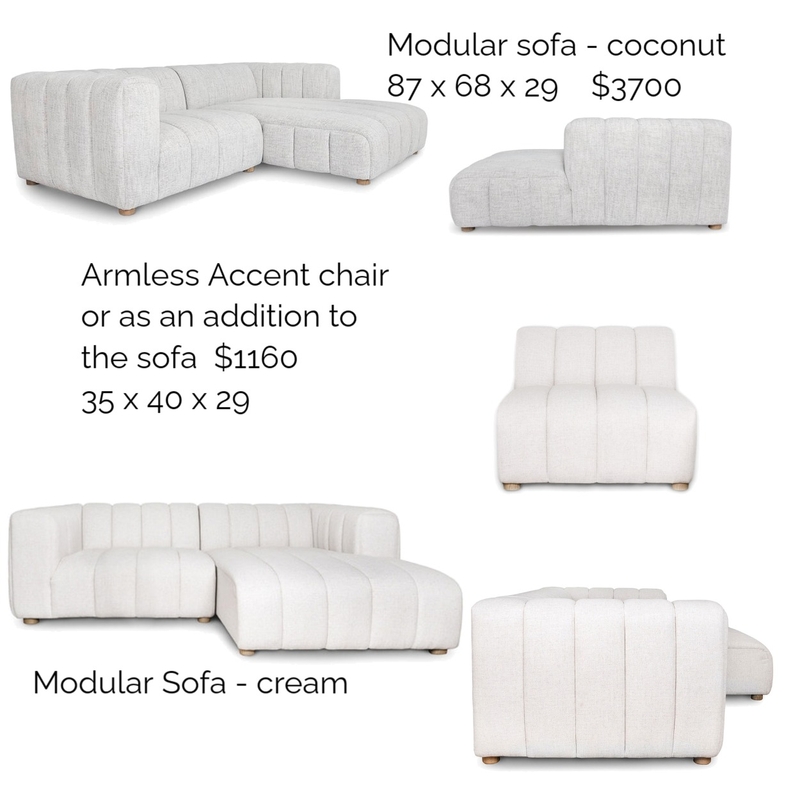 modular sofa options Mood Board by kvandam on Style Sourcebook