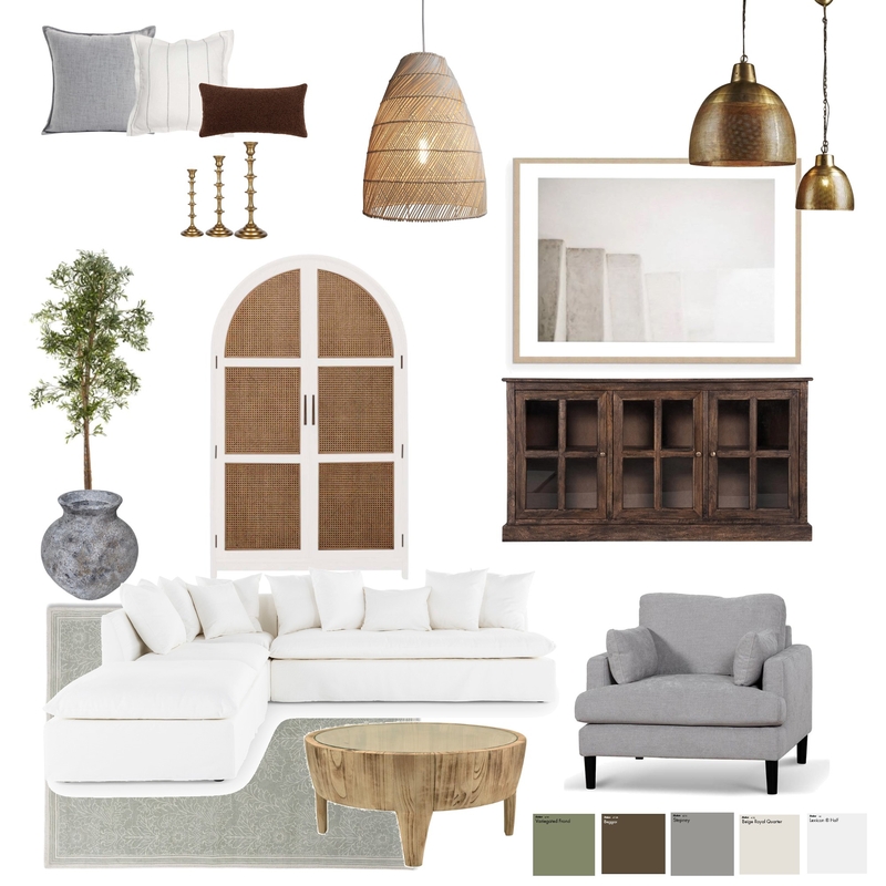 wabi sabi living room Mood Board by ELIZABETHSCOTTE on Style Sourcebook