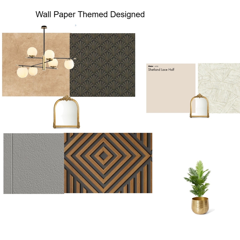 Wallpaper Design Mood Board by Asma Murekatete on Style Sourcebook