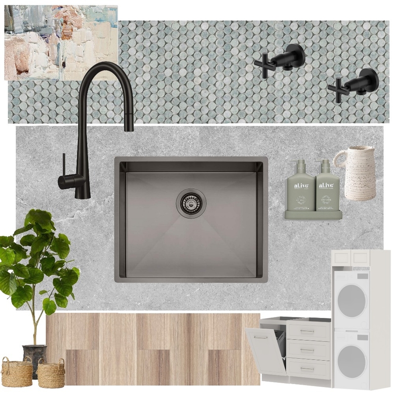 Laundry Mood Board by Tradelink Penrith | Showroom on Style Sourcebook
