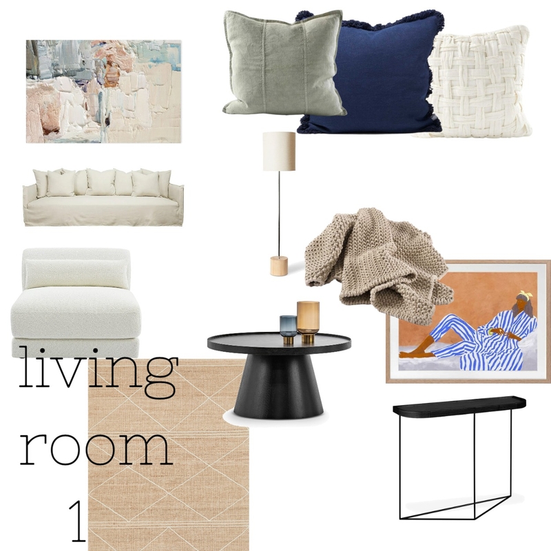 Nicky Living Room - Activity 6 Mood Board by renaehunt@icloud.com on Style Sourcebook