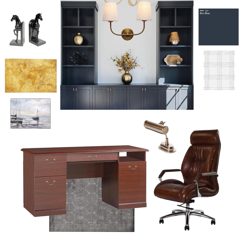 moody office Mood Board by insidehomedesign on Style Sourcebook