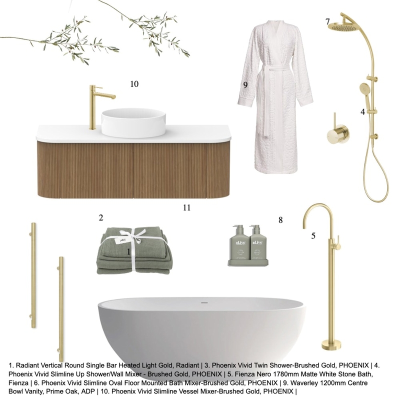 BB Bathroom: Phoenix/ADP/Radiant/Fienza label Mood Board by CarolineB83 on Style Sourcebook