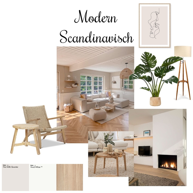 Moodboard Modern Scandinavisch Mood Board by Amber Vandenbulcke on Style Sourcebook