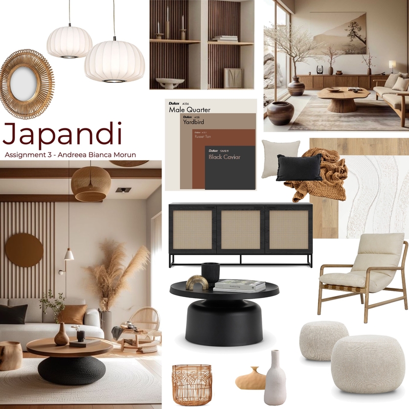 Japandi Mood Board by Bianca Morun on Style Sourcebook