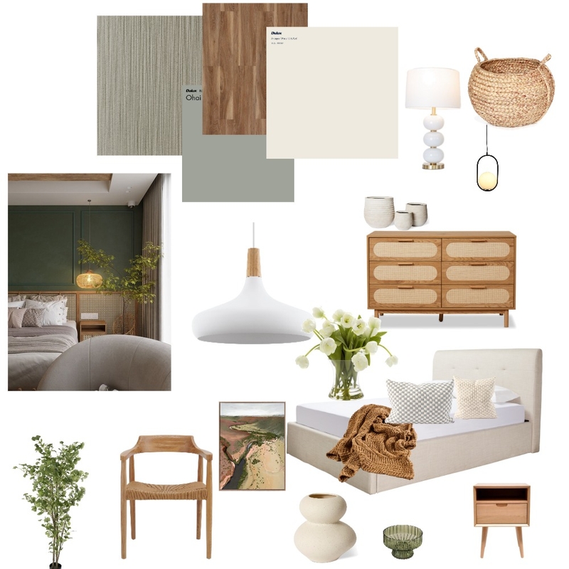 BEDROOM MID CENTURY STYLE Mood Board by samar hashaad on Style Sourcebook