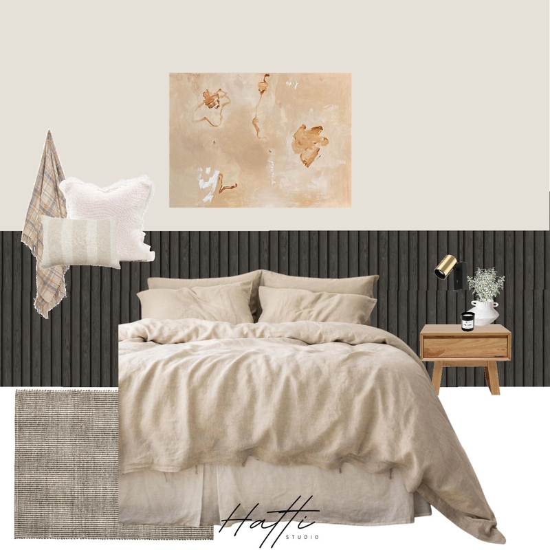 Biege Bedroom Mood Board by Hatti Interiors on Style Sourcebook